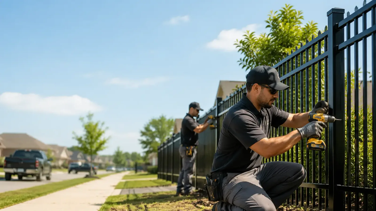 Metal Fence Installation in Tamarack, MN